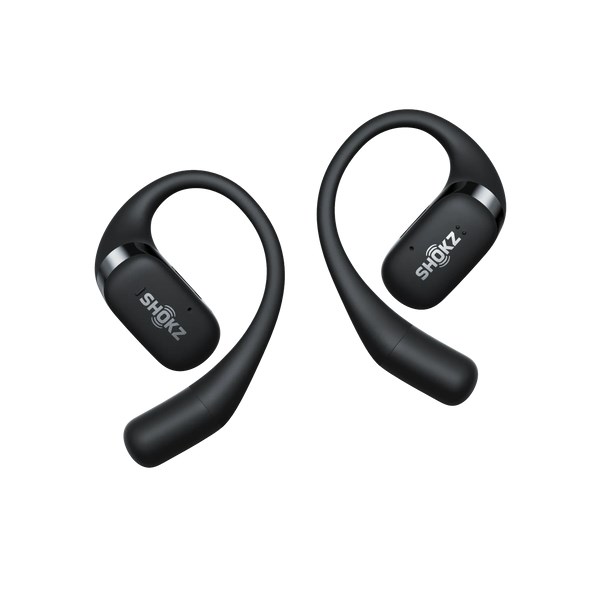 Osta tuote SHOKZ OpenFit Kuulokkeet Langaton Ear-hook Puhelut/Musiikki/Urheilu/Päivittäinen Bluetooth musta verkkokaupastamme Korhone 10% alennuksella koodilla KORHONE