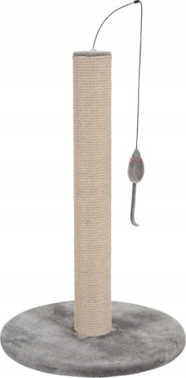 Osta tuote ZOLUX Sisal raapimistanko lelulla, 63 cm, harmaa verkkokaupastamme Korhone 10% alennuksella koodilla KORHONE