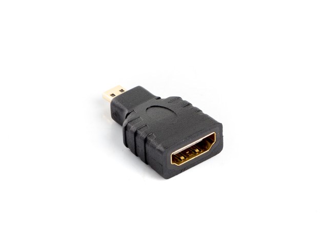 Osta tuote Sovitin Lanberg AD-0015-BK (HDMI F – Micro HDMI M; väri czarny) verkkokaupastamme Korhone 10% alennuksella koodilla KORHONE