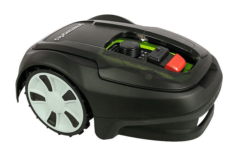 Osta tuote GREENWORKS Optimow 5 Bluetooth niittorobotti 550 m2 – 2513307 verkkokaupastamme Korhone 10% alennuksella koodilla KORHONE
