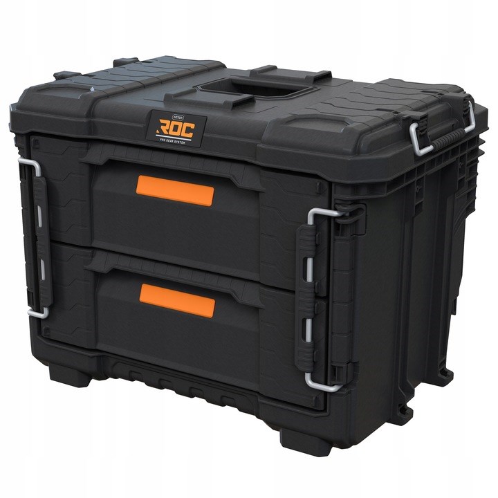Osta tuote XL-kokoinen työkalulaatikko 2 laatikolla ROC Pro Gear verkkokaupastamme Korhone 10% alennuksella koodilla KORHONE