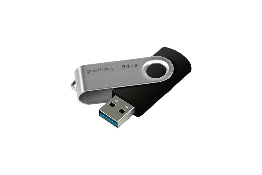 Osta tuote Goodram UTS3 USB-muisti 64 GB USB A-tyyppi 3.2 Gen 1 (3.1 Gen 1) musta verkkokaupastamme Korhone 10% alennuksella koodilla KORHONE