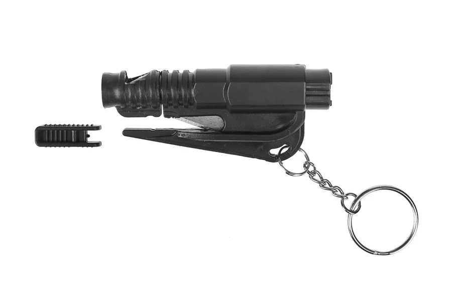 Osta tuote Emergency tool GUARD LIFEGUARD whistle  belt knife  glass breaker (YC-004-BL) verkkokaupastamme Korhone 10% alennuksella koodilla KORHONE