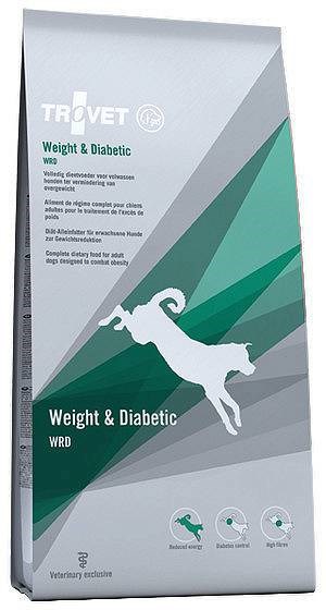 Tuntitarjouksena verkkokaupassamme Korhone on TROVET Weight & Diabetic WRD kanan kuivaruoalla – 12 5 kg
