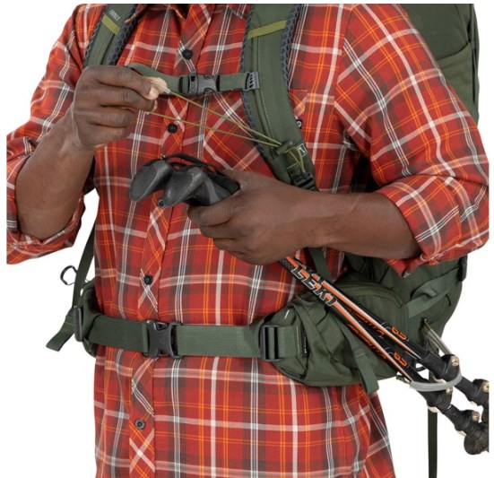 Tuntitarjouksena verkkokaupassamme Korhone on Osprey Kestrel 58 Khaki L/XL Trekking Backpack